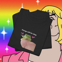 THINGS WILL BE OKAY FROG TEE - Thumbnail 1