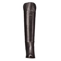 Knight long boots knee-high slim women's boots with side zipper - Thumbnail 3