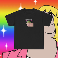 THINGS WILL BE OKAY FROG TEE - Thumbnail 3