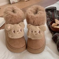 Cute Warm Bear Snow Boots - Thumbnail 2