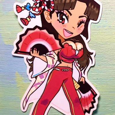 Mai outfit 3 sticker