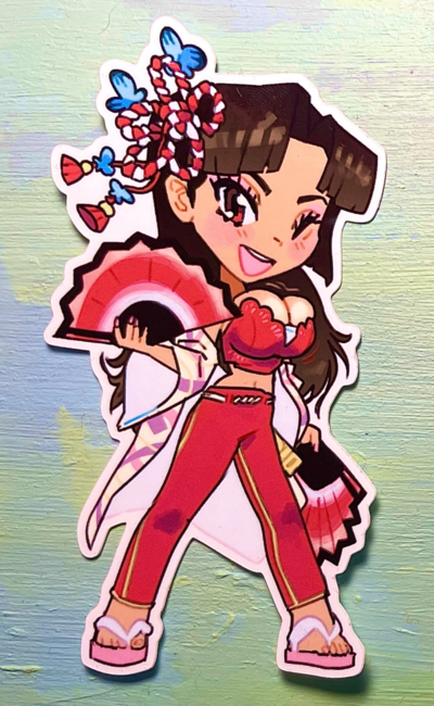 Mai Outfit 3 Sticker