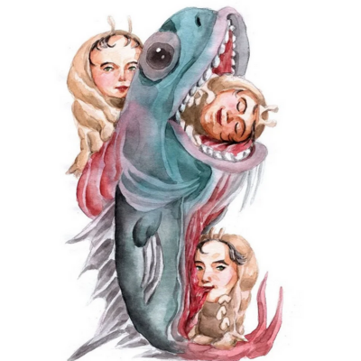 Bite, burp, slurp (original artwork)