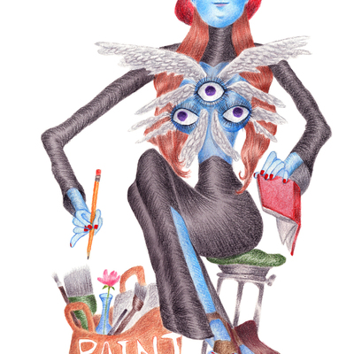 The artiste (original artwork)