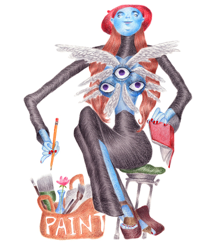 The Artiste (Original Artwork)