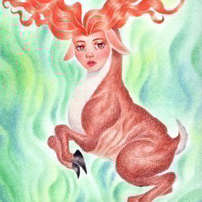 A sighting (original artwork)