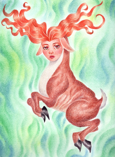 A Sighting (Original Artwork)