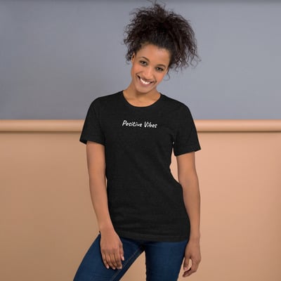 Postive unisex staple t-shirt | bella + canvas 3001
