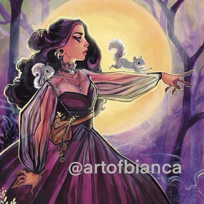 Swamp witch 8x10 print