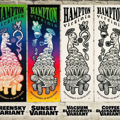 2025 phish at hampton coliseum (lot limited edition print) - Thumbnail 1