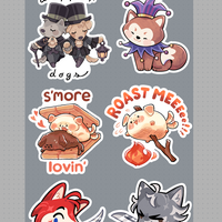 Dog 3" Vinyl Stickers - Thumbnail 1