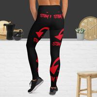 Stay Positive Yoga Leggings - Thumbnail 2