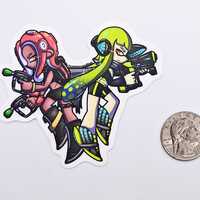 Splat Attack Sticker - Thumbnail 1