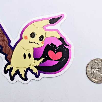 Mimi heart sticker