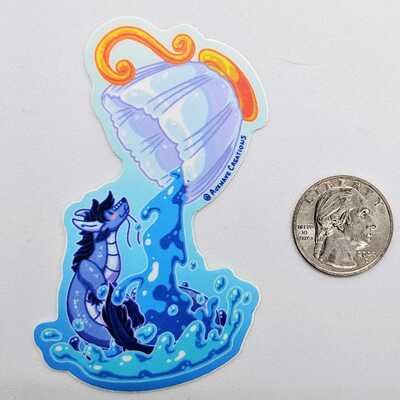 Dragon drinks logo sticker