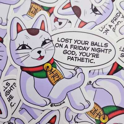 Pathetic sticker
