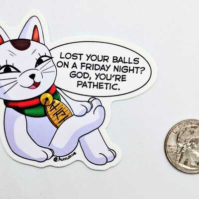 Pathetic sticker