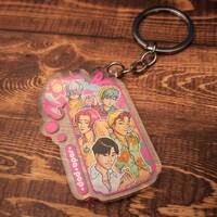 "Soda Pop" K-Pop Demon Hunter Keychain - Thumbnail 1