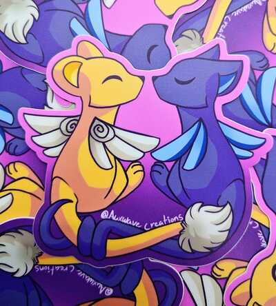 Kero and Suppi Sticker