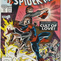 Marvel Comics Web of Spider-Man (1985) set of 12 comics 41-107