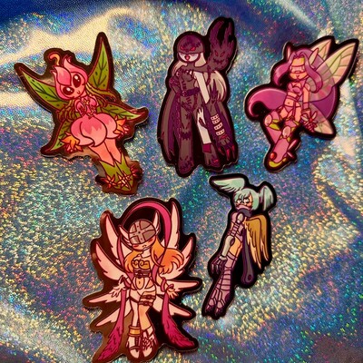 Digimon baddies sticker pack