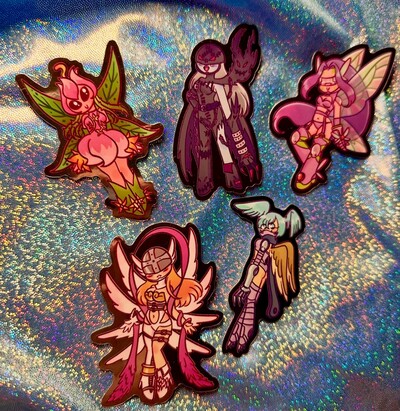 Digimon Baddies Sticker Pack