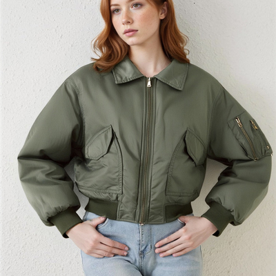 Ins retro motorcycle jacket cotton coat