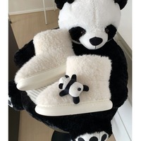 Fuzzy Panda Snow Boots - Thumbnail 7