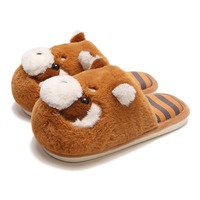 Red Panda Plush Slippers - Thumbnail 6
