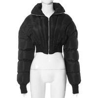 Short warm cardigan padded jacket - Thumbnail 5