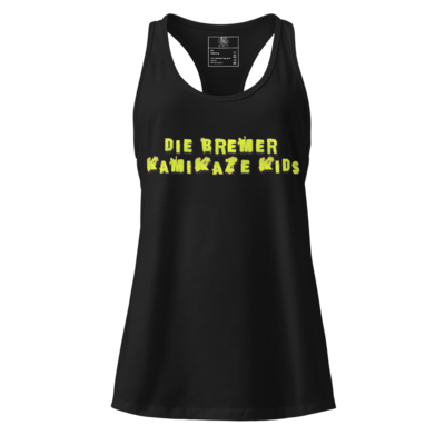 Womens fitted racerback tank top