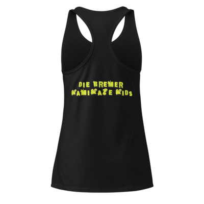 Womens fitted racerback tank top