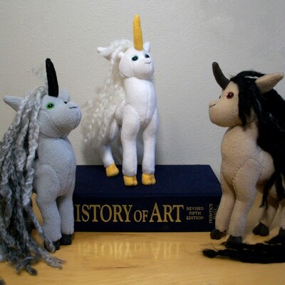 Unicorn plushies
