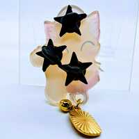 Foil Acrylic Pin - Lucky Cat - Thumbnail 2