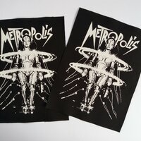 Metropolis Movie Steampunk Sew-on Patches - Thumbnail 2