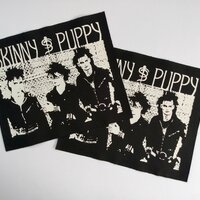 Skinny Puppy Goth Post Punk Sew-on Patches - Thumbnail 2