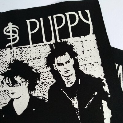 Skinny puppy goth post punk sew-on patches