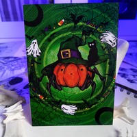 Postcard Set: Happy Halloween ( 3 pieces ) - Thumbnail 3