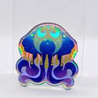 Holographic Pin: Moon Jelly - Thumbnail 1