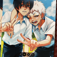 Hikaru and Yoshiki Connecting Enamel Pins - Thumbnail 1