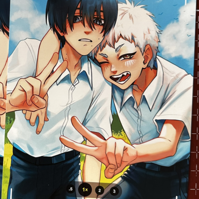 Hikaru and yoshiki connecting enamel pins