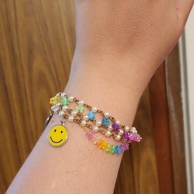 She talks to rainbows bracelet