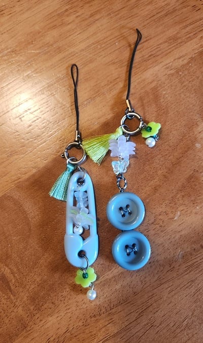 Mystical Magical phone charms set