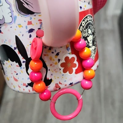 All neon like water bottle charm