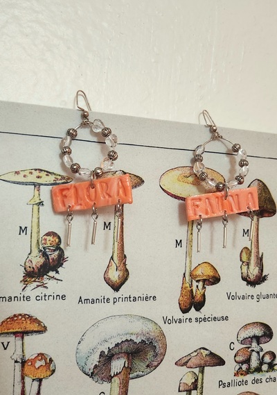 I Can Buy Myself Flowers earrings