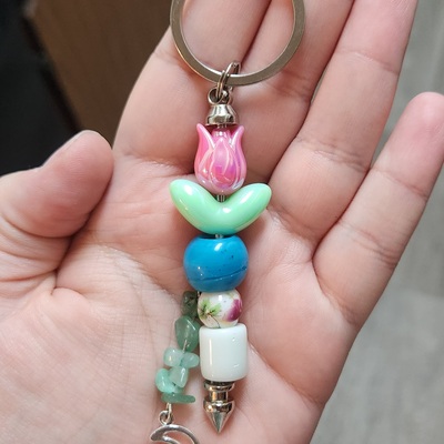 Tulips are better keychain