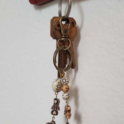 Coachella - woodstock on my mind keychain