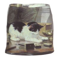 Fashionable and casual trendy naughty kitten print high waist hip skirt - Thumbnail 4