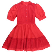 Pearl red dress new versatile comfortable slim hot girl skirt - Thumbnail 3