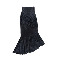 Irregular high waist fishtail skirt Gothic style sexy slim all-match long skirt - Thumbnail 3
